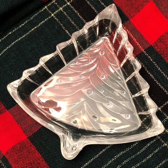 Luminarc Christmas Tree Glass Dish - Picture 1 of 7